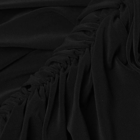 NWT Norma Kamali Black Dress - Picture 2 of 6